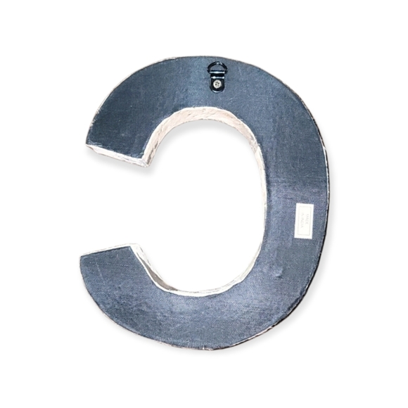 Pony Hair Letter "C" - Picture 2 of 2